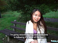 Aziatisch, Pijpbeurt, Chinees, Dik, Grappig, Openbaar, Realiteit, Schreeuwen