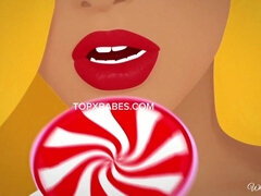 デカ尻, デカパイ, 茶髪の, 指いじり, 手コキする, レズビアン, オナニー, 淫乱熟女