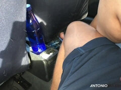 Antonio Sulieman Nerdy Brunette Car Girl - Blowjob POV oral sex
