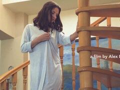 美女, デカパイ, 茶髪の, 指いじり, オナニー, 小柄, 一人, ティーン