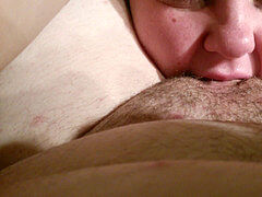 ぽっちゃり, デカチン, フェラチオ, チン, 開帳