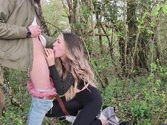 Sucer une bite, Éjaculer dans la bouche, Faciale, Français, Fait maison, De plein air, Petite femme, Pov