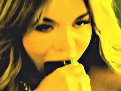 Tussi, Grosser schwanz, Schwarz, Blondine, Schwarz, Fetisch, Gruppe, Milf