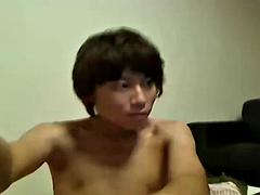 素人, アジア人, ゲイ, 手コキする, 日本人, オナニー, 一人