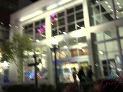 Amateur, Salle de bains, Brunette brune, Poupée, Robe, Petite amie, Rasée, Nénés