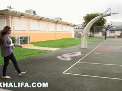 アラブ, デカ尻, デカパイ, 茶髪の, 巨乳な, ハードコア, 異人種間, オッパイの