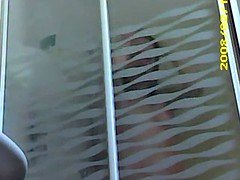 Culo, Morena, Coño, Ducha, Hermanas, Voyeur