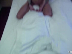 Spermaladung, Aufs gesicht abspritzen, Deutsch, Hardcore, Mutti, Zierlich, Dürr, Titten