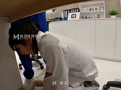 Busty hot doctor gets fucked so hard by nurse