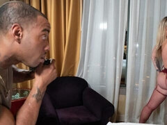 デカ尻, デカチン, デカパイ, 黒人, ブロンド, フェラチオ, 淫乱熟女, ハメ撮り