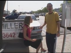 アメリカ人, フェラチオ, 口内発射, グループ, 淫乱熟女, オマンコ, ガリガリ, 締まりの良い