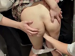 アジア人, デカパイ, 中国人, 大学生, イく瞬間, グループ, 日本人, オッパイの
