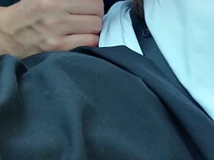 Blowjob in the car, sex in the field