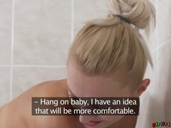 浴室, 足, フェティッシュ, 彼女, レズビアン, なめる, オマンコ