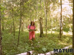 Pummelig, Paar, Schwanz, Oma, Hd, Reif, Rotschopf, Russisch