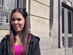 Lieveling, Pijpbeurt, Bruinharig, Sperma in gezicht, Kut duiken, Tiener, Strak