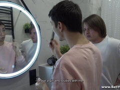Teen Angie cuckold sodomy porn video