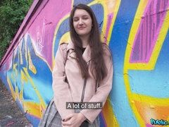 Grote mammen, Hondjeshouding, Hardcore, Buiten, Gezichtspunt, Schoolmeisje, Student, Tieten likken