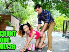 Dad Crush featuring Ryan Driller and Kalani Luana's creampie movie