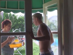 デカチン, フェラチオ, イく瞬間, チェコ, お婆さん, Hd, 熟年, 母