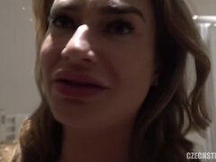 Blonde, Creampie, European, Handjob, Hd, Pov, Russian, Stockings