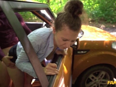 Amateur, Culo, Morena, Corridas, Europeo, Corridas faciales, Al aire libre, Coño