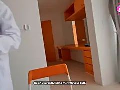 18 ans, Mignonne, Gorge profonde, Gants, Latex, Petite femme, Pov, Rugueux