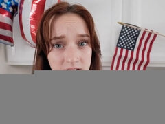 Stepbrother wants a hot blowjob from his stepsister Melanie Marie