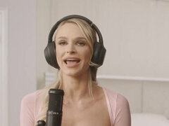 Blondine, Frau, Lesbisch, Orgasmus, Rotschopf, Rasiert, Spielzeuge, Vibrator