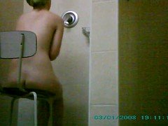 Shower european chick 3