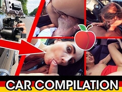 Mamada, Coche, Alemán, Sexo duro, Pov, Público, Realidad, Sexo fuerte