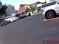 Hd, Japonés, Pequeña, Coño, Falda, Adolescente, Uniforme, Bajo la falda