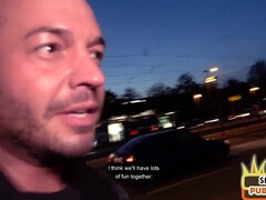 Enthousiasteling, Hd, Moeder die ik wil neuken, Buiten, Gezichtspunt, Openbaar, Roodharige vrouw, Mager