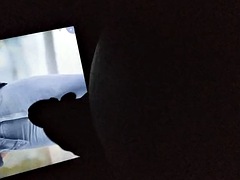 In den arsch, Schwarz, Blasen, Viele männer bespritzen eine frau, Schwul, Handjob, Masturbation, Rau