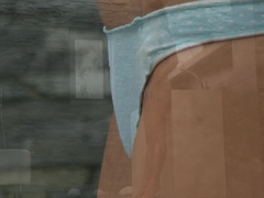 Брюнетки, Белье, Душ