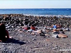Anal Beach Sex for Blind Man at AdultPrime