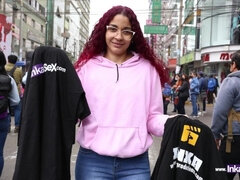 Geschnappt, Frau, Fetisch, Hardcore, Hd, Latina, Zierlich, Rotschopf