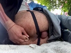 Anal, Gay, Al aire libre, Público