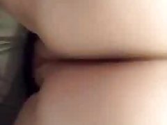 My girlfriend shaking her big butt