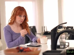 Pijpbeurt, Vrouw, Hardcore, Likken, Klein, Roodharige vrouw, Ruw, Tieten likken