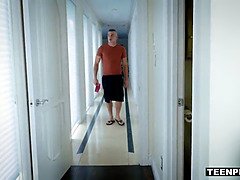 Grote lul, Pijpbeurt, Sperma, Sperma shot, Latijnse vrouw, Orgasme, Klein, Mager