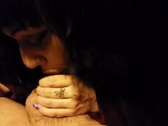 Noire, Voiture, Éjaculer dans la bouche, Branlette thaïlandaise, Fait maison, Public, Avaler, Tabou