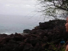 Amateur, Playa, Despelote, Novia, Orgasmo, Al aire libre, Pov, Chorro