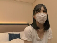 素人, アジア人, 彼氏, カップル, バック, 指いじり, 三人, オッパイの