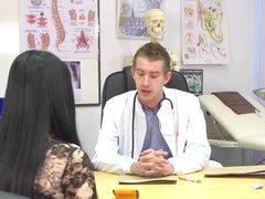 Anal, Grosse bite, Gros seins, Couple, Tir de sperme, Médecin, Hard, Hd