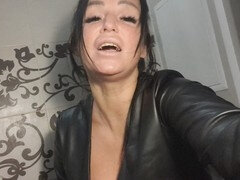 Cuckold degraded, BDSM sub, sissy in lingerie