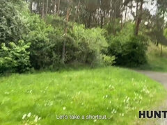Grote mammen, Gevangen, Europees, Vriendin, Hd, Buiten, Panty, Gezichtspunt