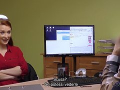 デカパイ, フェラチオ, エロ熟女, イマラチオ, 母, 赤毛, 義母, ティーン