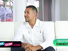 Daddy, Dochter, Diep in de keel, Seksspeelgoed, Handbeurt, Kut duiken, Tiener, Tieten likken