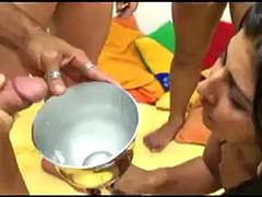 Anal, Nana, Sucer une bite, Classique, Tir de sperme, Double pénétration, Partouze, Groupe